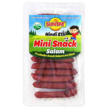 SUNTAT Hindi Snack Salami mit Fleisch 180 g
