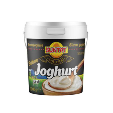 SUNTAT Gold Filtyoghurt mit 10 % Fettgehalt, 1 kg