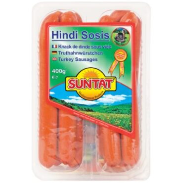 Hindi-Wurst 400 g Schale