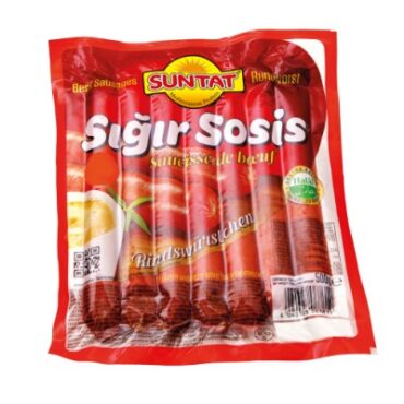 Saucisse de bœuf 500 g sous vide