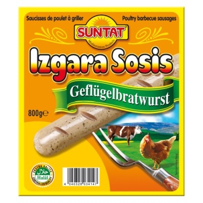 Poultry barbecue Sausages 800g