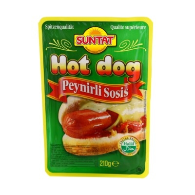 Hot Dog Peynirli Sosis 210g