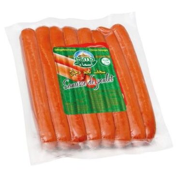 ESMA  Saucisses de poulet 400 g