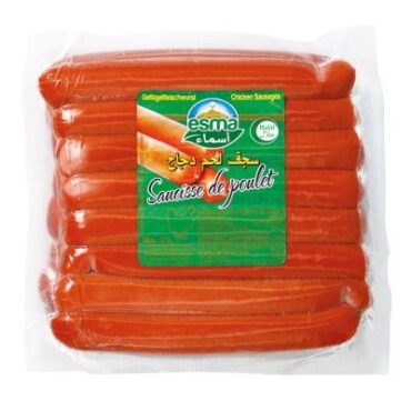 Saucisse de poulet ESMA 800 g
