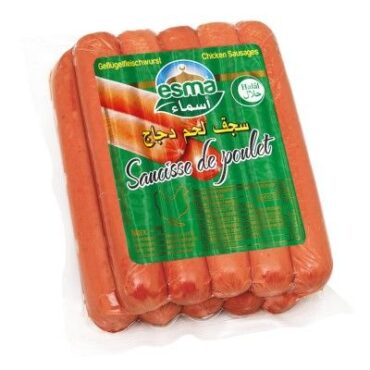 Saucisse de poulet ESMA 330 g