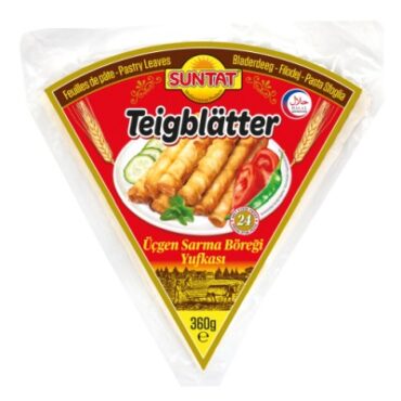 Dreieckige Teigblätter 360 g