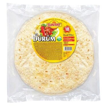 Dürüm-Brot 18 Stück, 25 cm