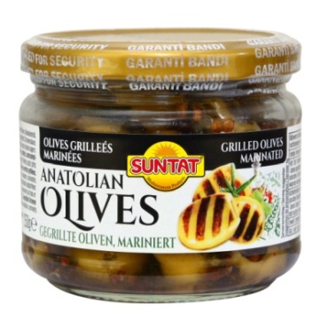 SUNTAT Grillgrün Oliven 12x300ml Dose.