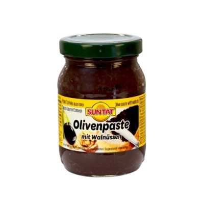 Olivenpaste mit Walnüssen 190ml Gl.