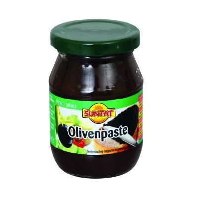 Olivenpaste mit Kräutern 190ml Gl.