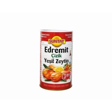 SUNTAT Cizik Green Olives 12x850ml Can \48
