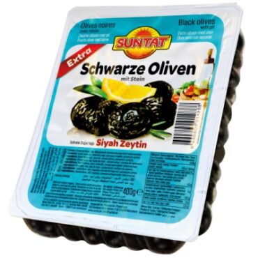 SUNTAT Gemlik S. Olive Super Vacuum Pack 24x400g