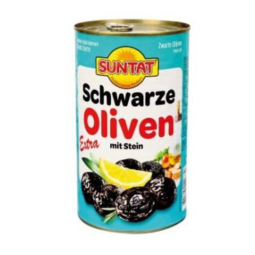SUNTAT Black Olive Extra 12x850ml Can \48