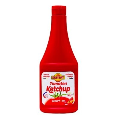 Ketchup scharf 740g (650ml) PET