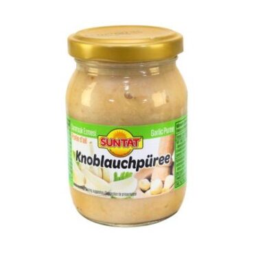 SUNTAT Knoblauchpüree 12 x 212 ml Beutel.