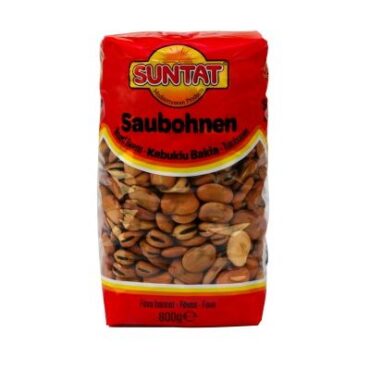 SUNTAT Fèves sèches en coque 10 x 800 g