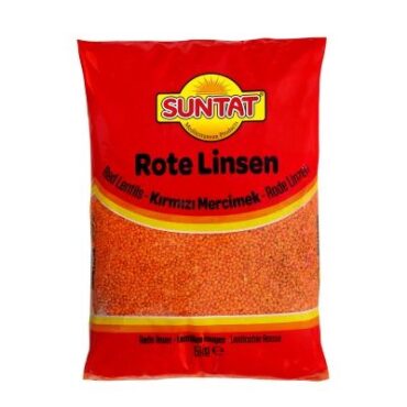 SUNTAT Lentilles rouges Football 4x5kg