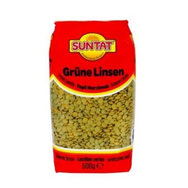 SUNTAT Lentilles vertes Laird 14 x 500 g