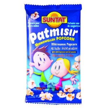 SUNTAT ذرة قابلة للتسخين في الميكروويف، مملحة 24x100g