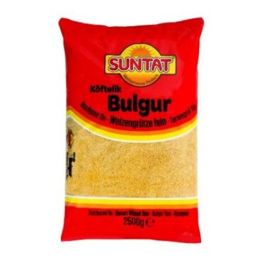 SUNTAT Boulgour pour boulettes 8 x 2,5 kg