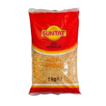 SUNTAT Riz jaune étuvé 10 x 1 kg