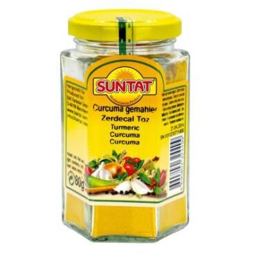 SUNTAT Curcuma 12 x 80 g en sachet.
