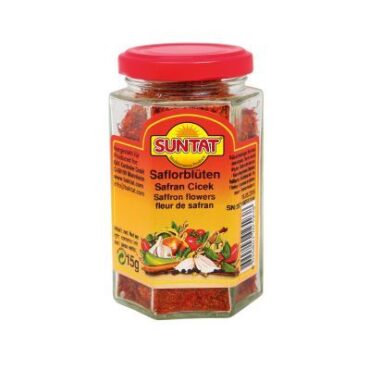 SUNTAT Fleur de carthame 12 x 15 g, sachet.