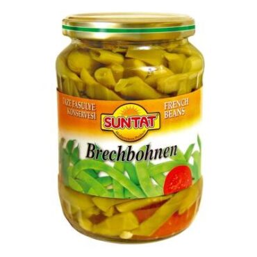 SUNTAT فاصوليا خضراء طازجة 12x660 مل جرة