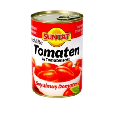 طماطم مقشرة SUNTAT 12x400g Tnk.
