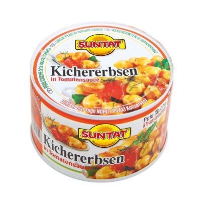 Chick peas in tom. sauce 400g