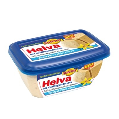 Helva vanilla flavour 350g