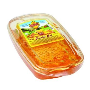 سونتات وعاء عسل على شكل خلية نحل 12x400g