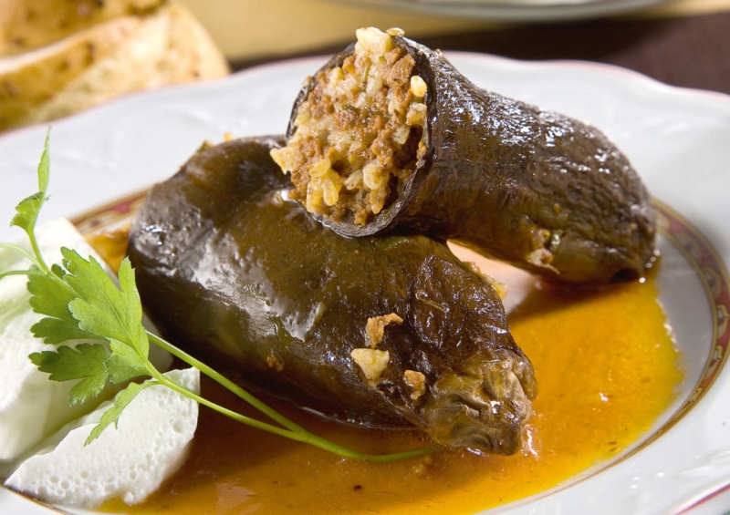 Stuffed Dried Eggplant