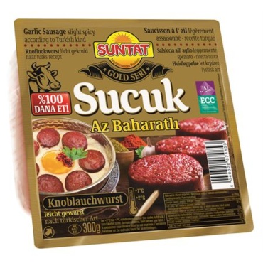 SUNTAT Gold Sucuk Mild gewürzt 8x300g